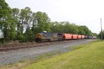 CSX 407 with a westbound local train at Westfield New York